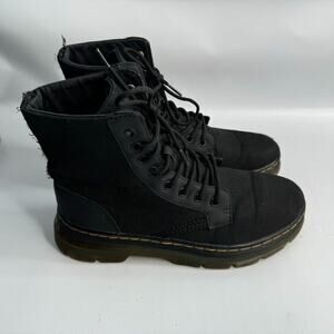 Dr. Martens Combs Poly Casual Boots Black Extra Tough Rubbery‎ M 9 W 10 (READ)